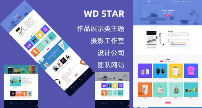 图片[1]-WD Star – 适合WordPress 设计公司和摄影作品展示主题-WordPress建站笔记