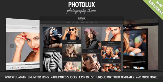 WordPress图片主题 - Photolux