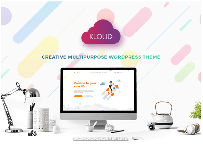 Kloud - WordPress多功能主题适合工作室科技公司模板