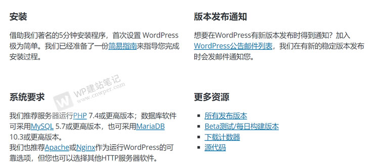 WrodPress 5.8需要PHP版本（WordPress选择哪个版本PHP）