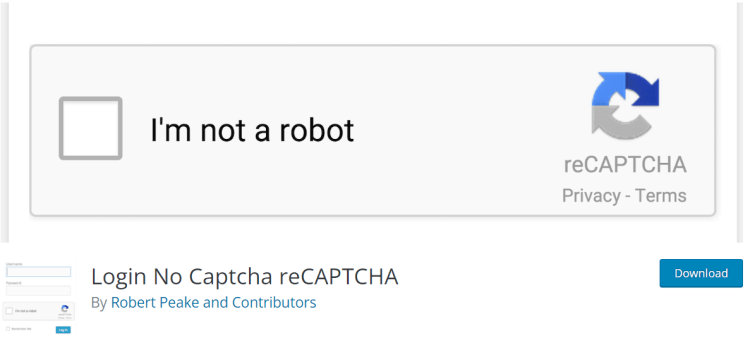 Login No Captcha reCAPTCHA