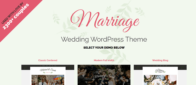 图片[4]-WordPress婚礼主题哪个好 10款WordPress婚庆婚礼摄影类主题推荐-WordPress建站笔记